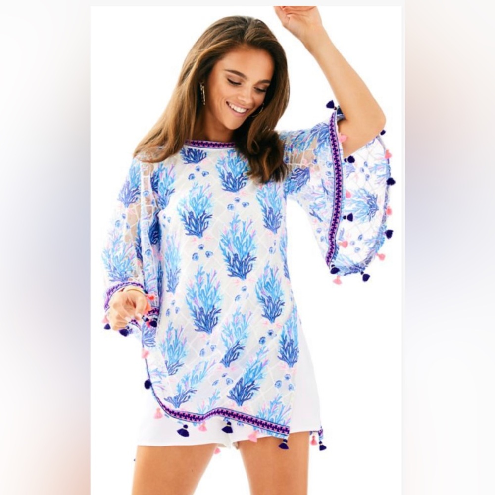 Lilly Pulitzer lace romper in size 2